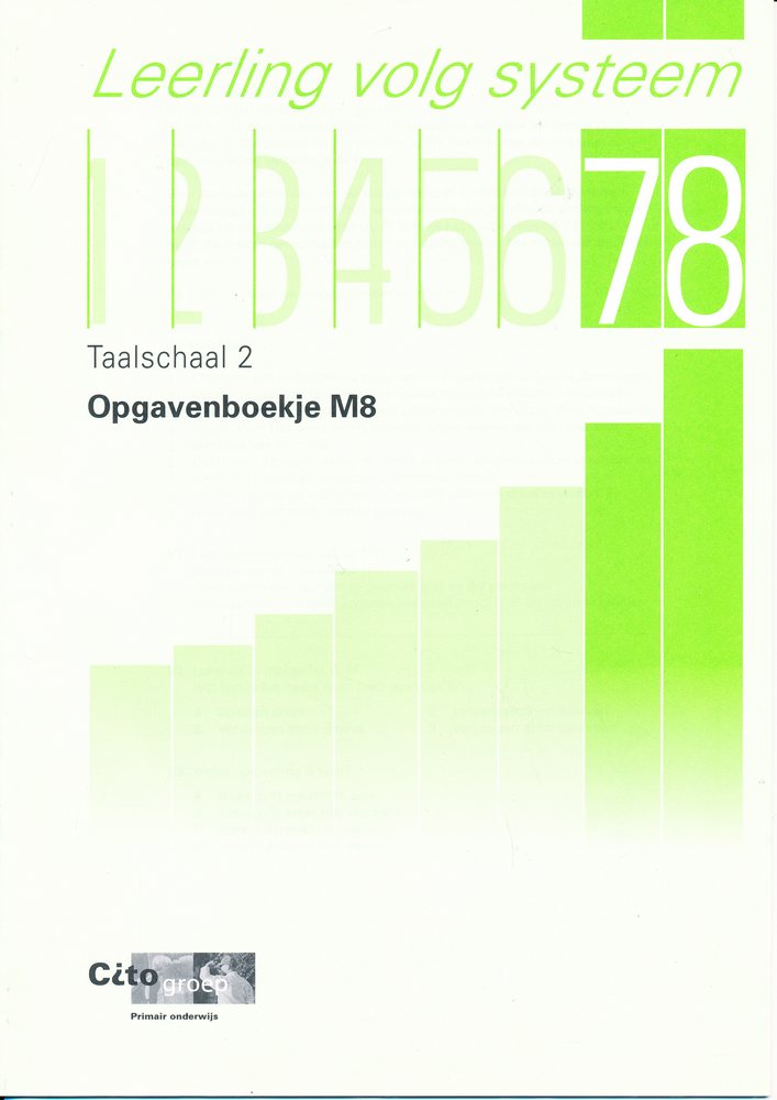 LOVS Taalschaal Opgavenboekje M8 (groep 7/8) per stuk