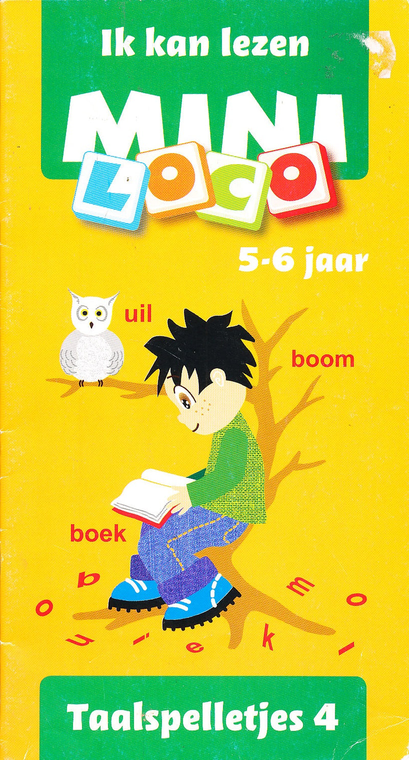 Mini Loco Taalspelletjes 4, Ik kan lezen (5-6 jaar)