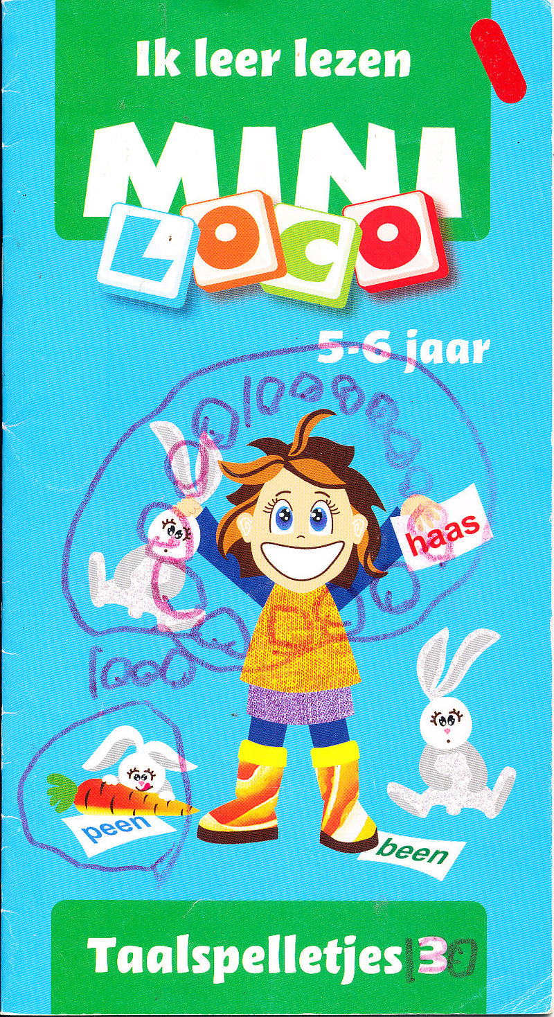 Mini Loco Taalspelletjes 3, Ik leer lezen