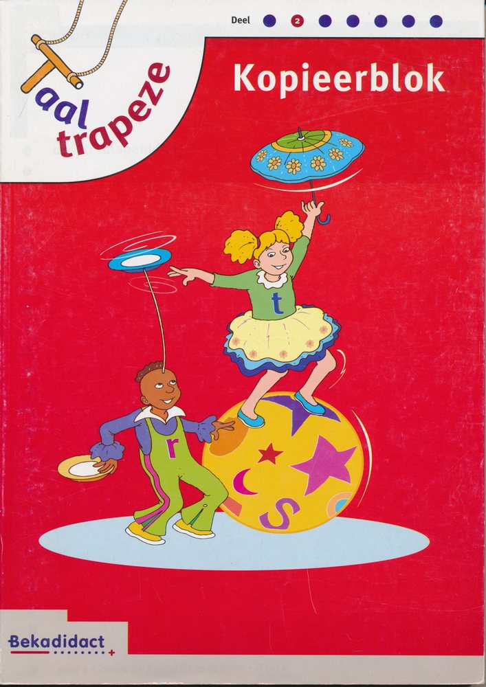 Taaltrapeze kopieerblok deel 2