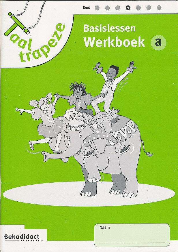 Taaltrapeze basislessen werkboek 4A (per stuk)
