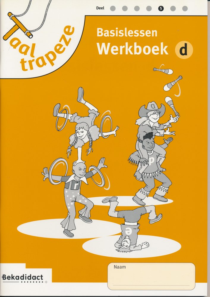Taaltrapeze basislessen werkboek 5D (per stuk)