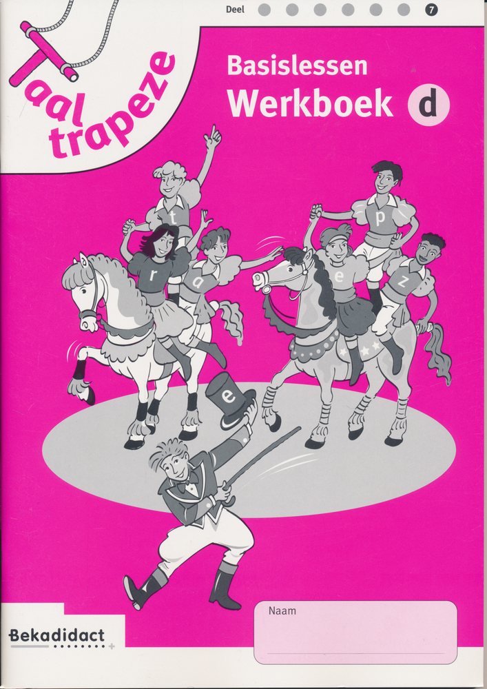 Taaltrapeze basislessen werkboek 7D (per stuk)
