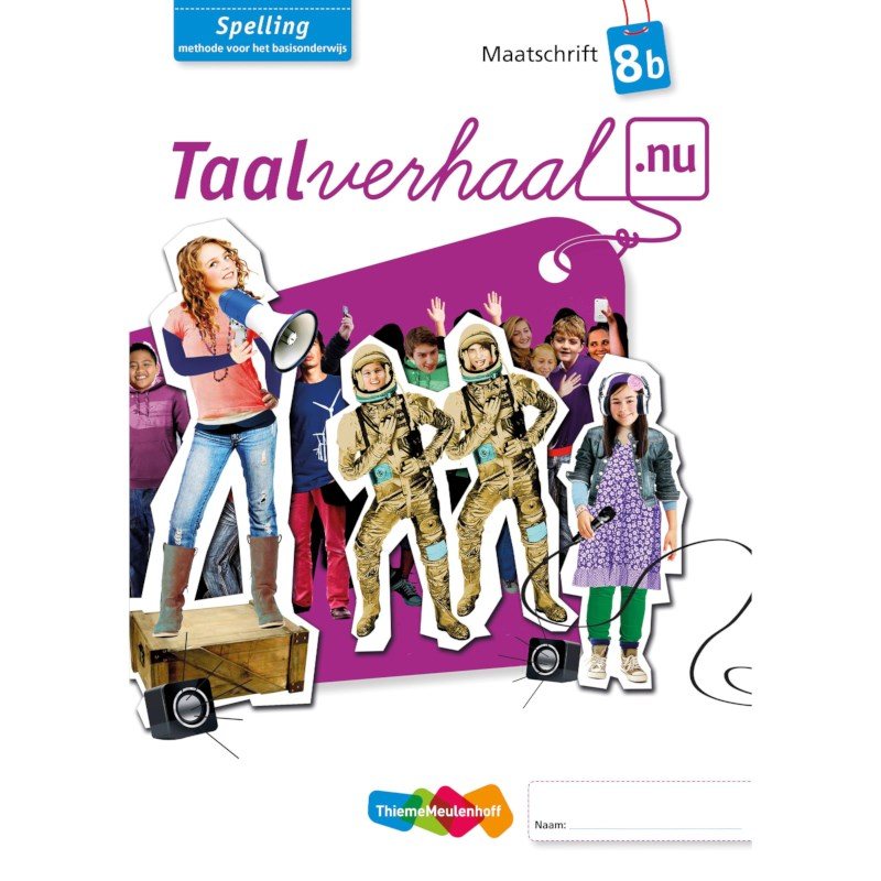 Taalverhaal Nu Werkschrift Spelling 8B (per stuk)