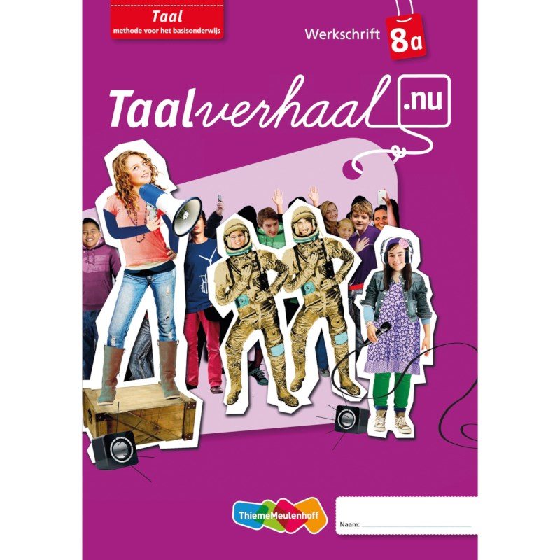 Taalverhaal Nu werkschrift Taal 8A (per stuk)