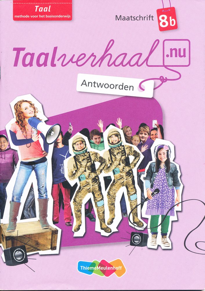 Taalverhaal Nu Antwoorden Werkschrift Taal 8B