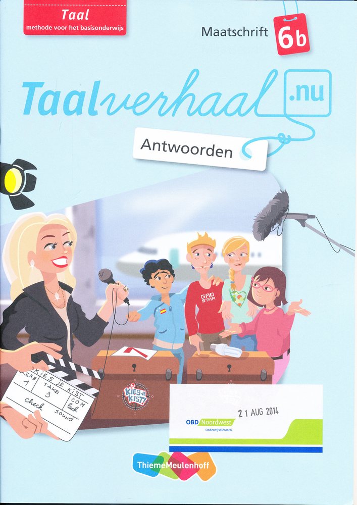 Taalverhaal Nu Antwoorden Maatschrift Taal 6B