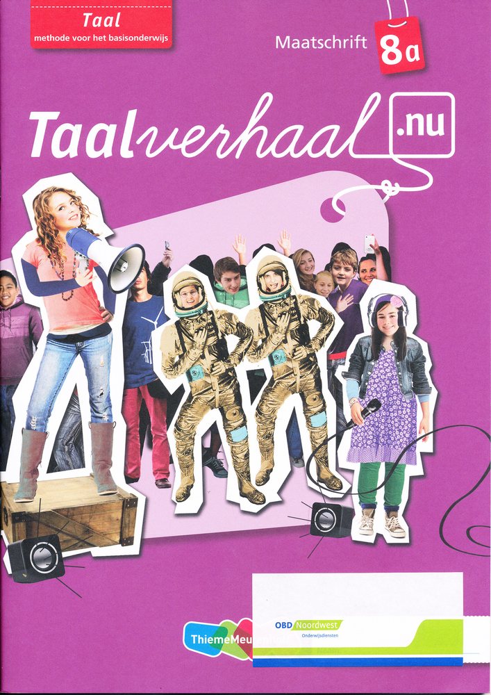 Taalverhaal Nu maatschrift Taal 8A (per stuk)