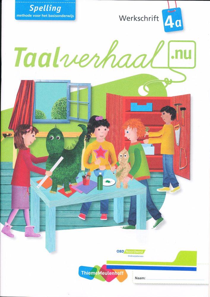 Taalverhaal Nu Werkschrift Spelling 4A (per stuk)