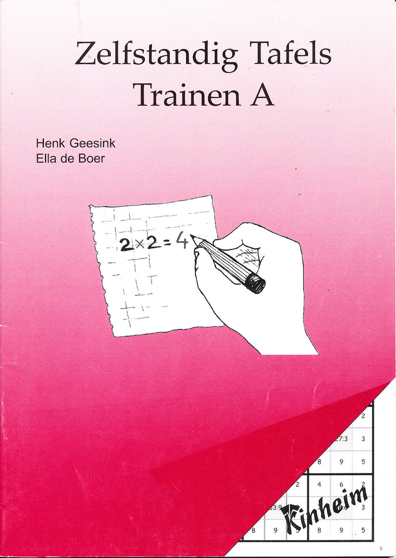 Kinheim Zelfstandig tafels trainen A (per stuk)