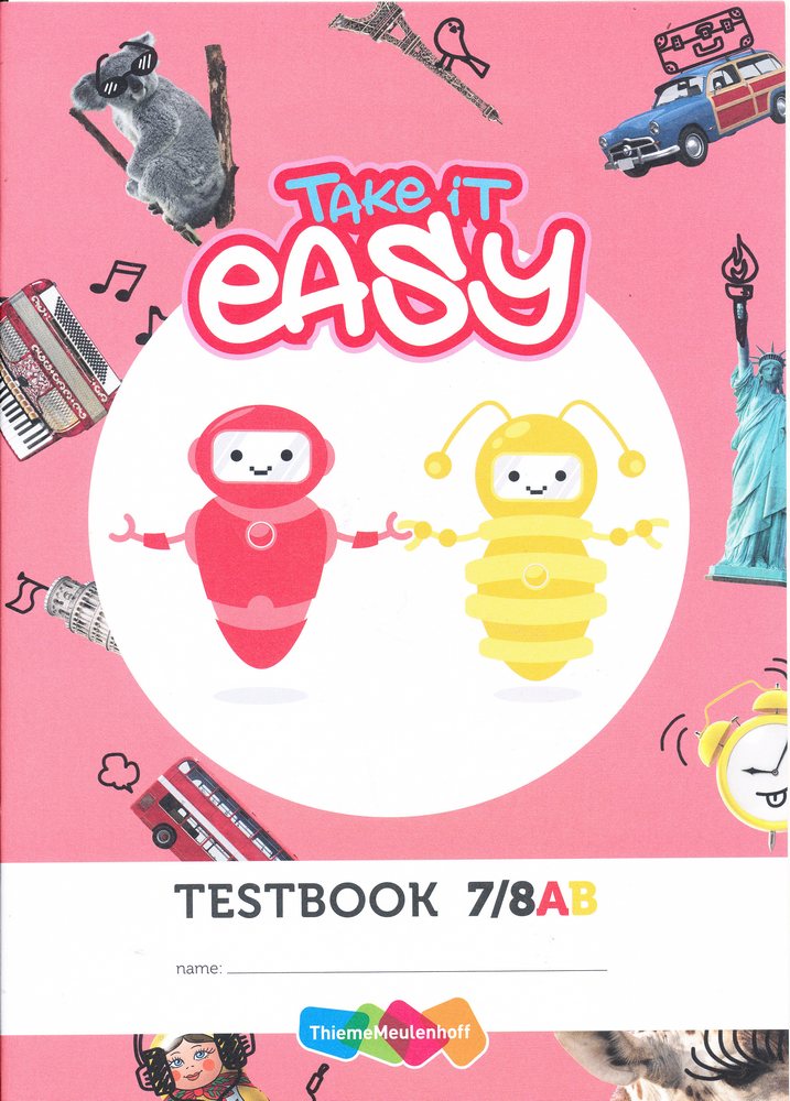Take it Easy versie 2 toetsboek groep 7/8 A en B (per 5 stuks)