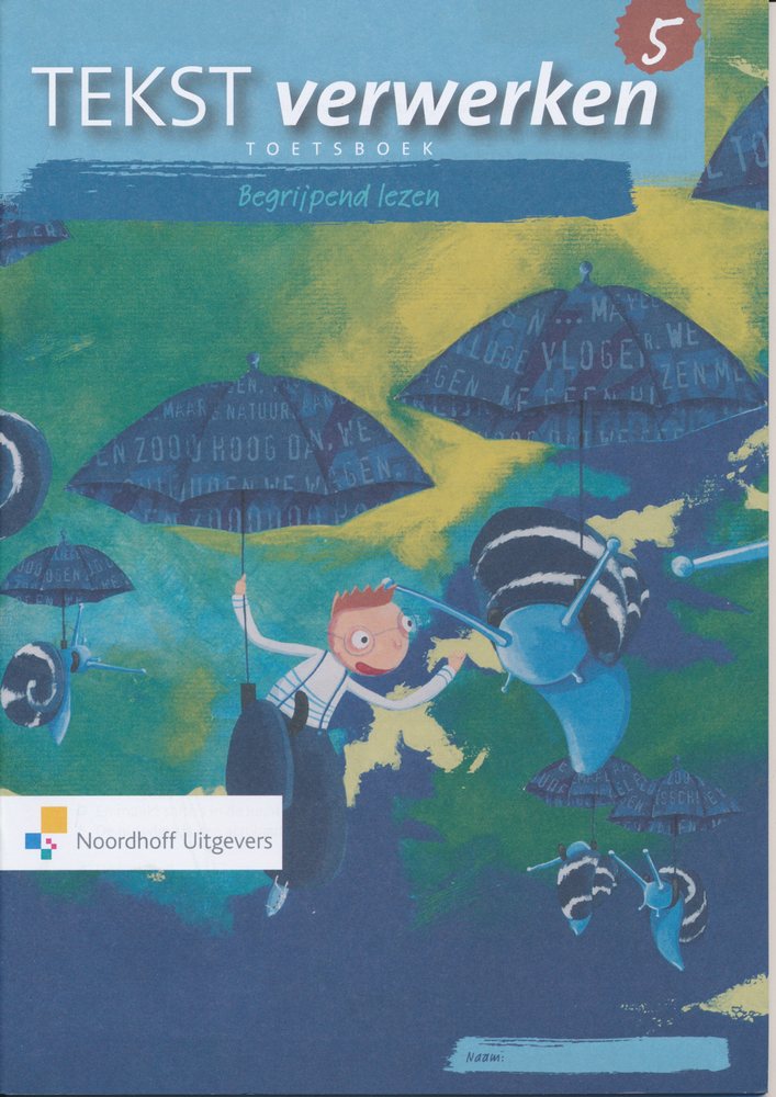 Tekstverwerken versie 2 begrijpend lezen toetsboek groep 5 (per stuk)
