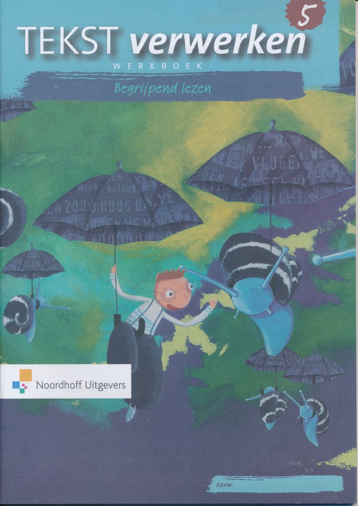 Tekstverwerken versie 2 begrijpend lezen Werkboek groep 5 (per stuk)