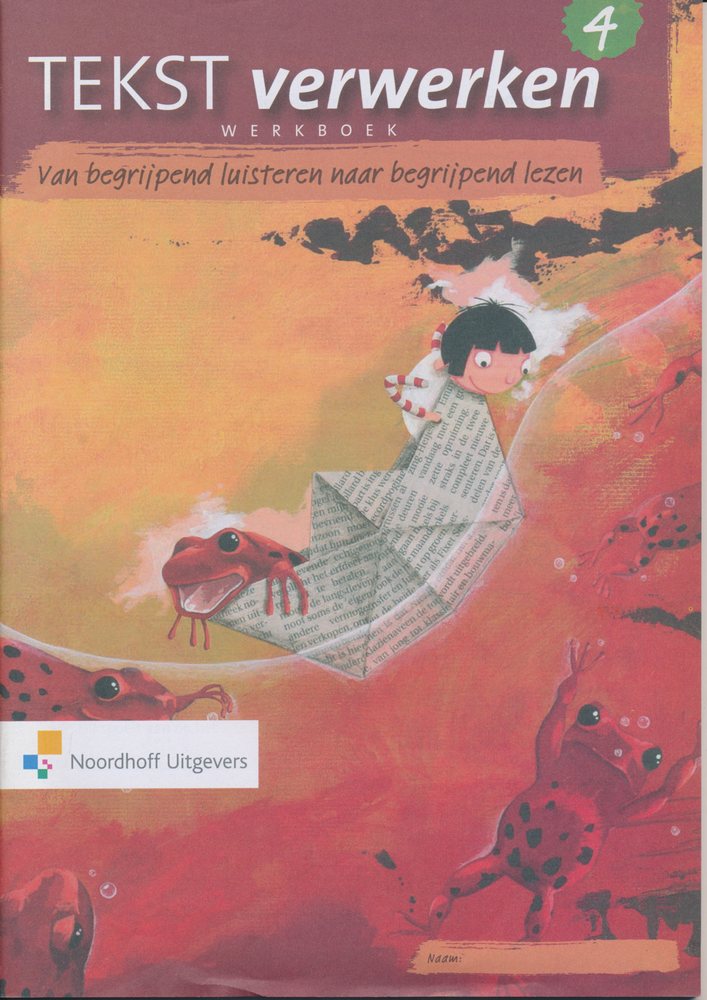 Tekstverwerken versie 2 begrijpend lezen Werkboek groep 4 (per stuk)