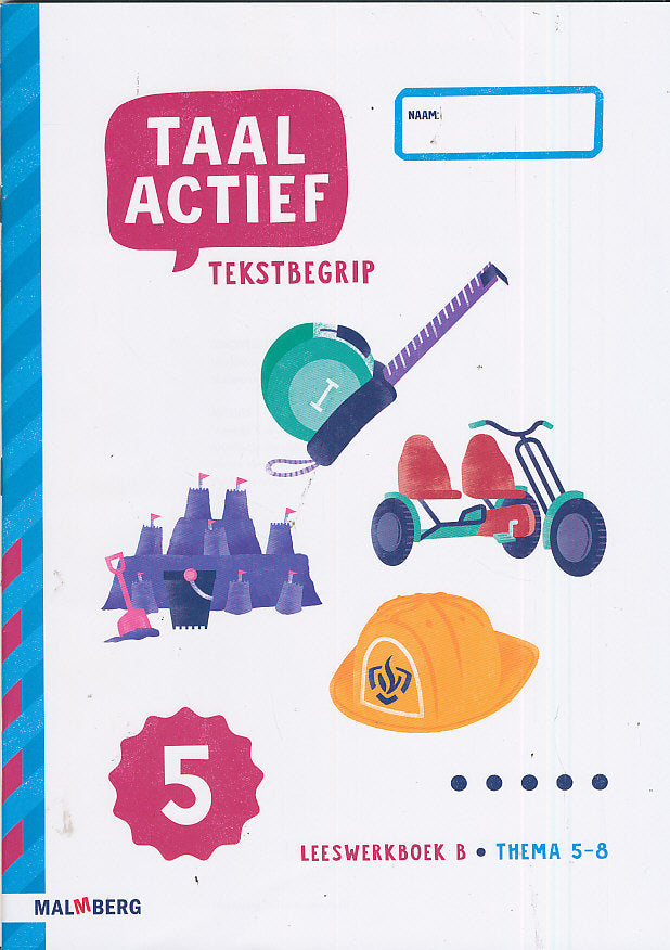 Taal Actief versie 5 Leeswerkboek B Tekstbegrip thema 5-8 groep 5 (per stuk)