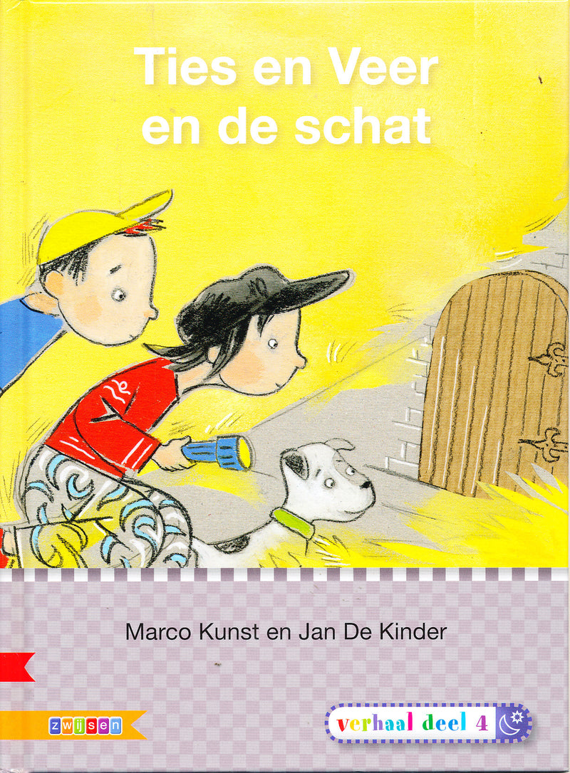 Veilig Leren Lezen Kim versie Kern 10 Leesboek Ties en Veer en de schat