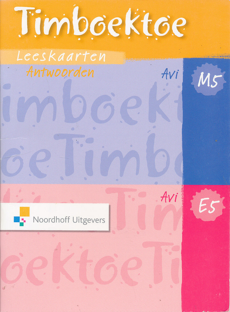 Timboektoe Antwoorden leeskaarten M5/E5