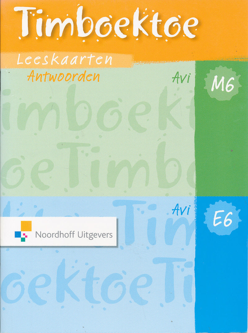 Timboektoe Antwoorden leeskaarten M6/E6