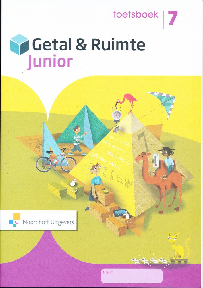 Getal en Ruimte Junior Toetsboek groep 7 (per stuk)