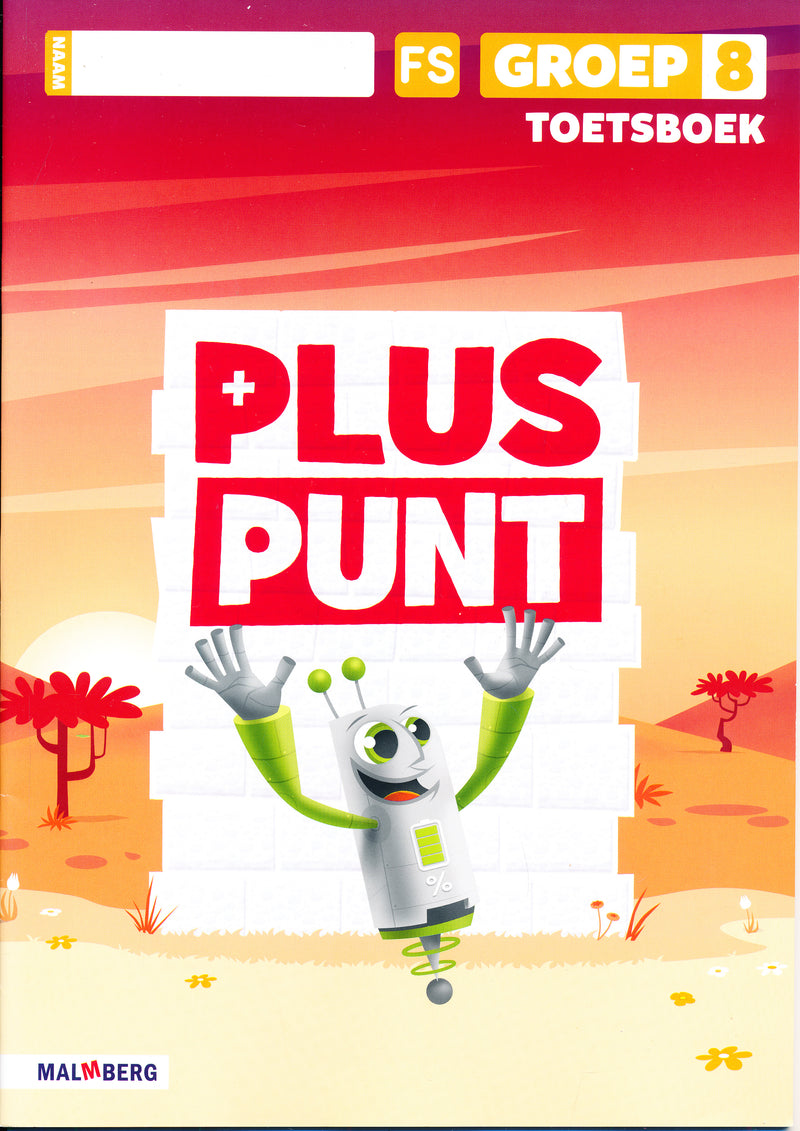 Pluspunt versie 4 Toetsboek groep 8 FS (per stuk)