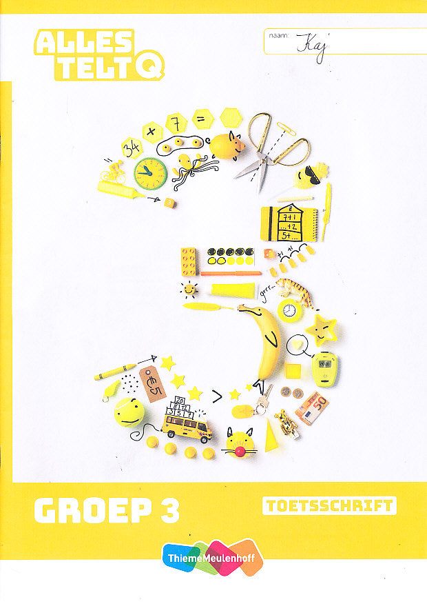 Alles Telt Q Toets schrift groep 3 (per stuk)