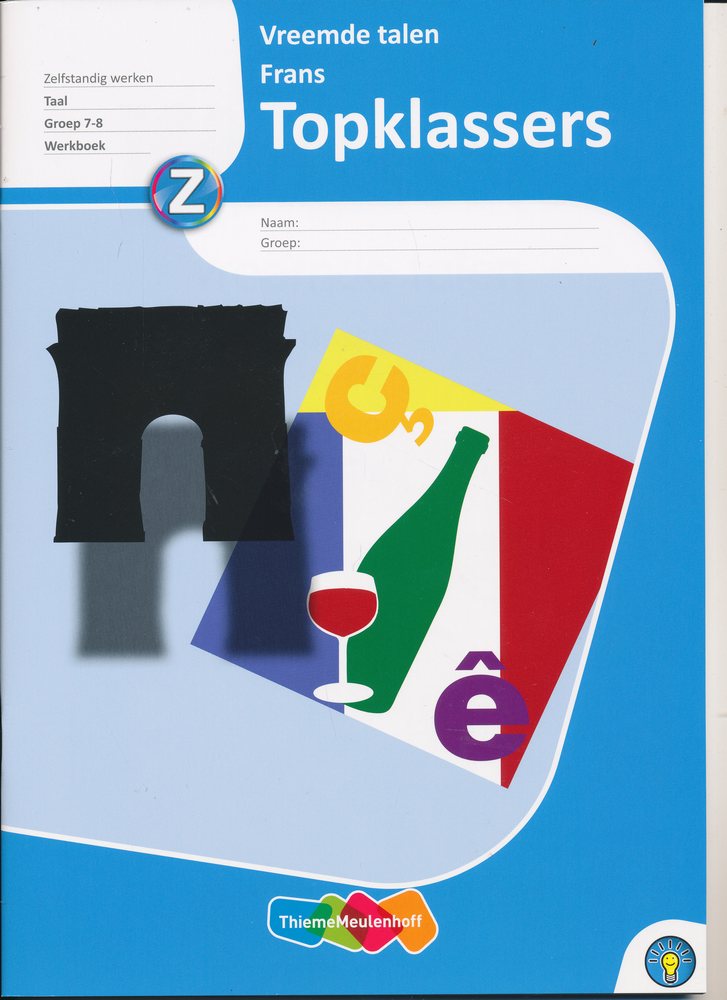 Topklassers Werkboek Frans incl. CD-Rom groep 7/8 (per stuk)