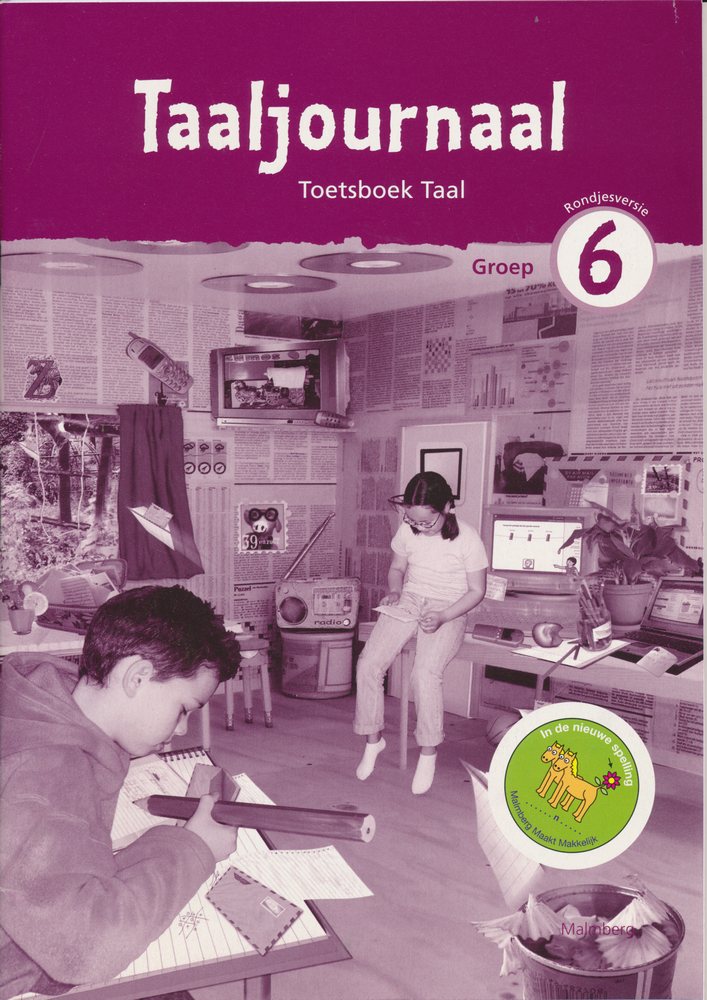 Taaljournaal (2) Toetsboek taal rondjesversie groep 6 per stuk