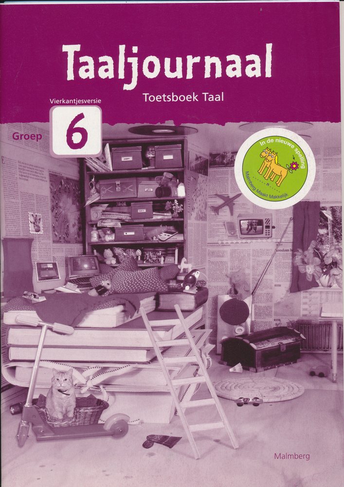 Taaljournaal (2) Toetsboek taal vierkantjesversie gr. 6 per stuk