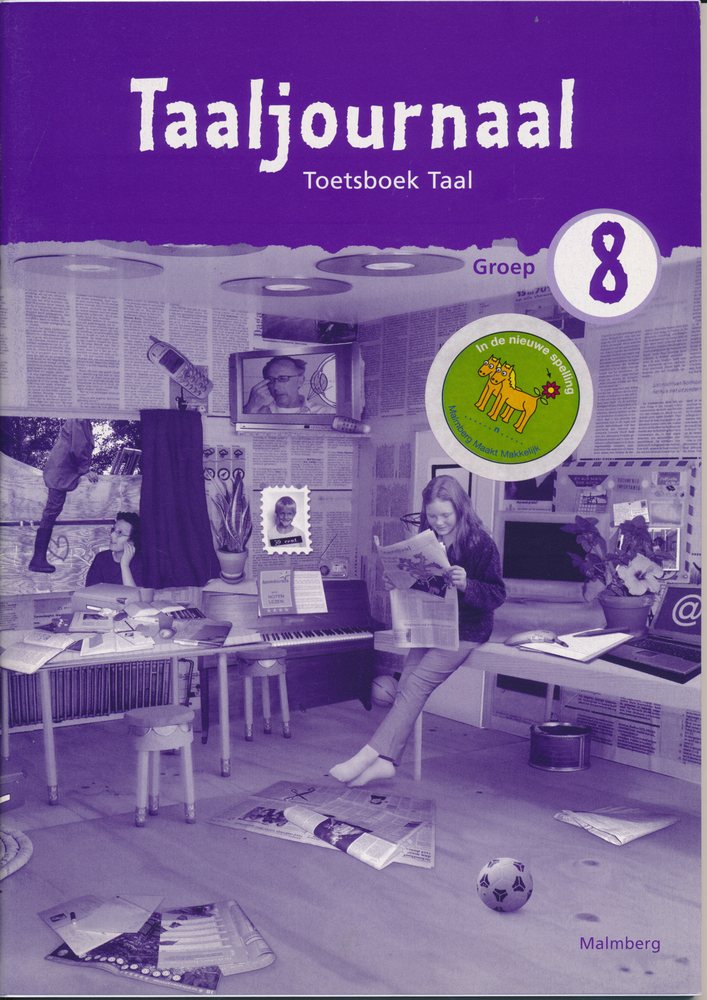 Taaljournaal (2) Toetsboek taal (rondjes) groep 8 per stuk
