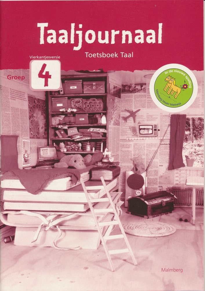 Taaljournaal (2) Toetsboek taal vierkantjesversie gr. 4 per stuk