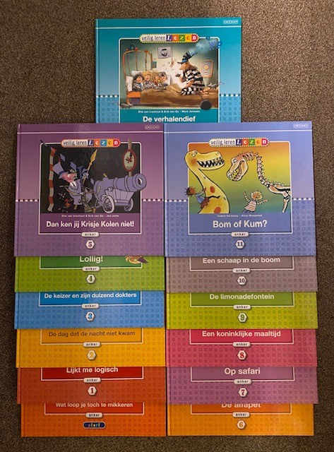 Veilig Leren Lezen Kim versie Ankerboeken Set (zie omschrijving)
