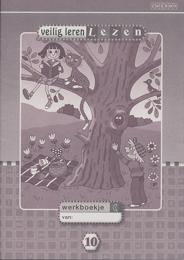 Veilig Leren Lezen Kim versie Werkboekje Maan kern 10 (per 5 stuks)