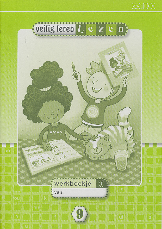 Veilig Leren Lezen Kim versie Werkboekje Maan kern 9 (per 5 stuks)