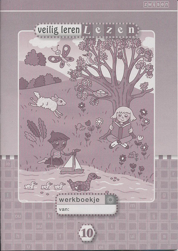Veilig Leren Lezen Kim versie Werkboekje Zon kern 10 (per stuk)