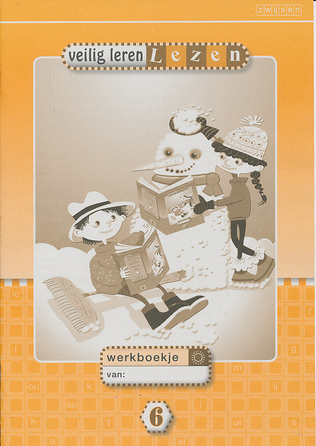 Veilig Leren Lezen Kim versie Werkboekje Zon kern 6 (per stuk)
