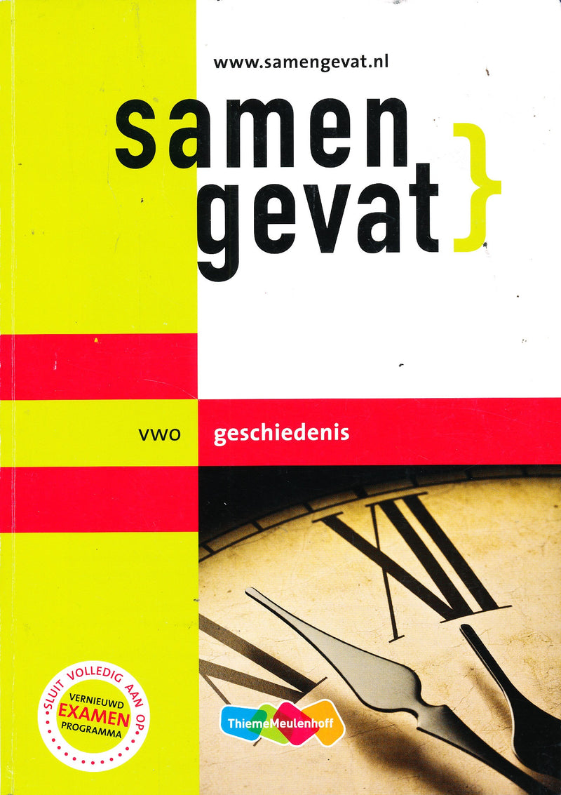 Samengevat VWO Geschiedenis