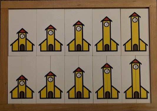 Van laag naar hoog met kerken