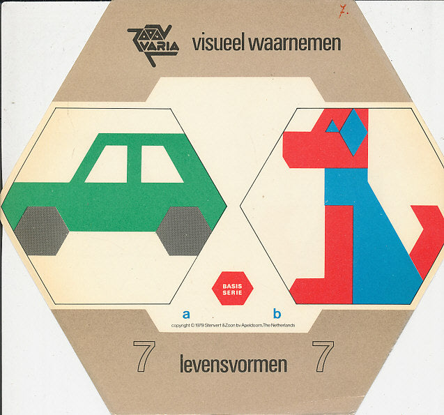 Variadoos visueel waarnemen Levensvormen deel 7