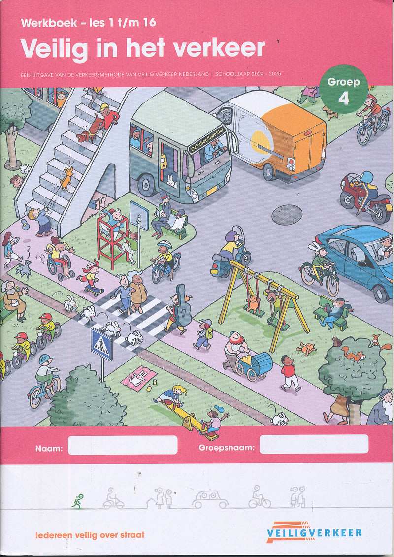 Veilig in het verkeer werkboek groep 4