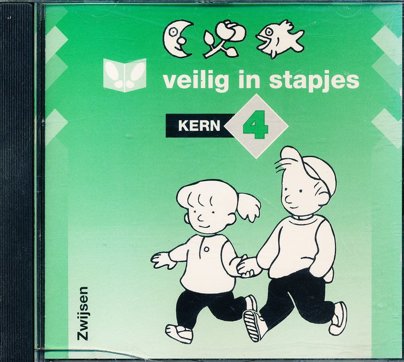 Veilig Leren Lezen 1e maanversie Veilig in Stapjes CD bij Kern 4