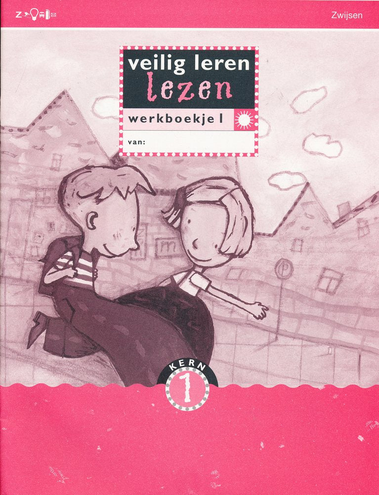 Veilig Leren Lezen 2e Maanversie Zon Werkboek kern 1 (per pak 5 stuks)