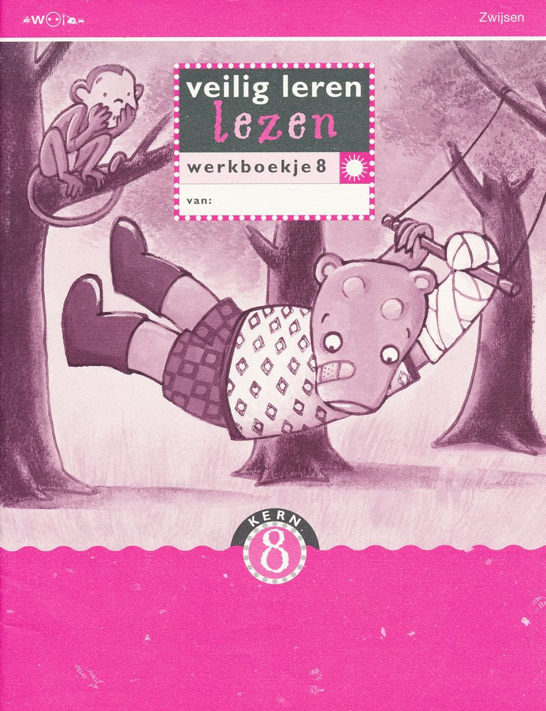 Veilig leren lezen 2e Maanversie Zon Werkboek 8 (per stuk)