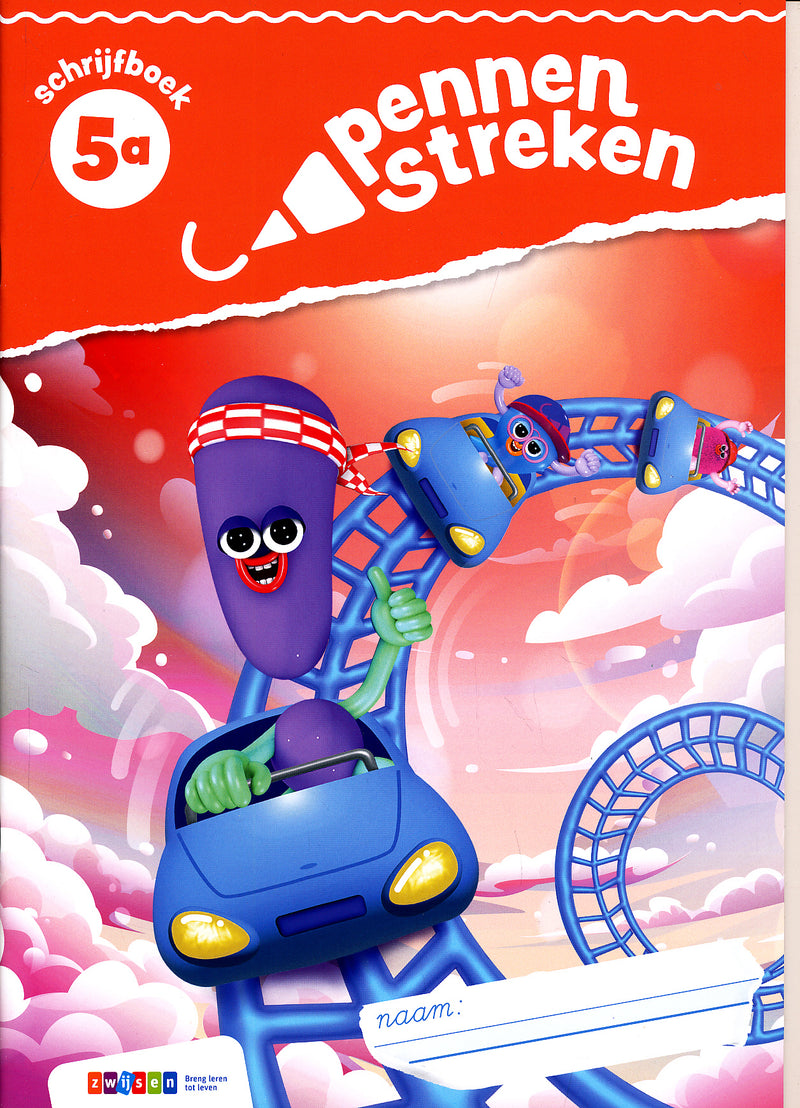 Pennenstreken versie 3 Schrijfboek Verbonden Schrift 5A (per stuk)
