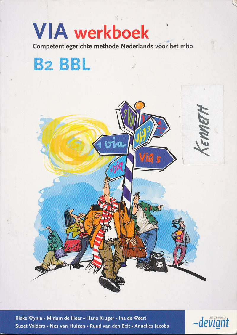 Via Werkboek B2 BBL 97890767944920