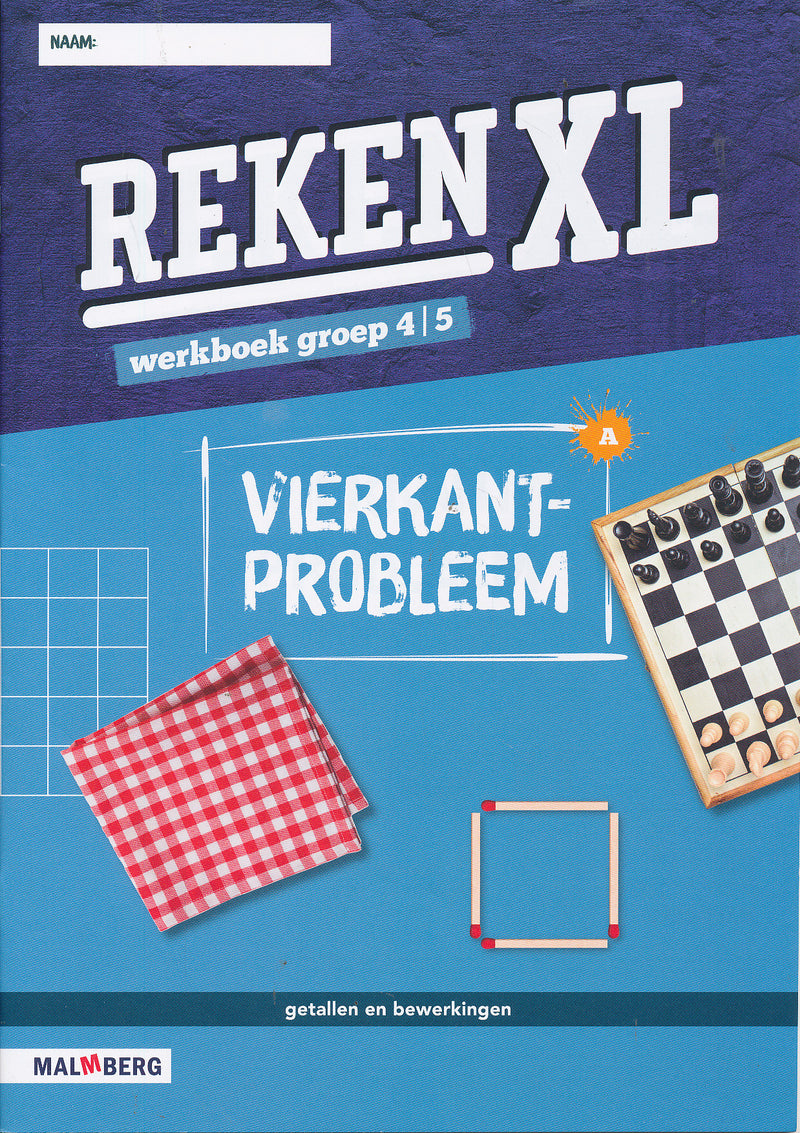 RekenXL Werkboek Vierkant probleem groep 4/5 (per stuk)