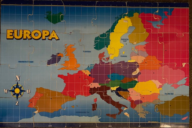 Vloerpuzzel Europa 26 stukken