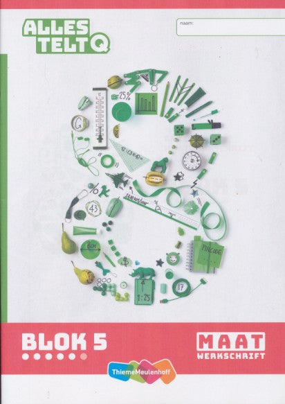 Alles Telt Q Werkschrift Maat blok 4 groep 8 (per stuk)