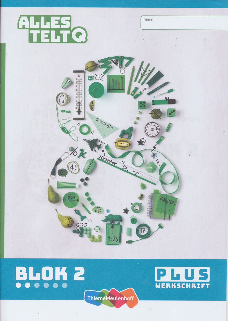 Alles Telt Q Werkschrift Plus blok 2 groep 8 (per stuk)