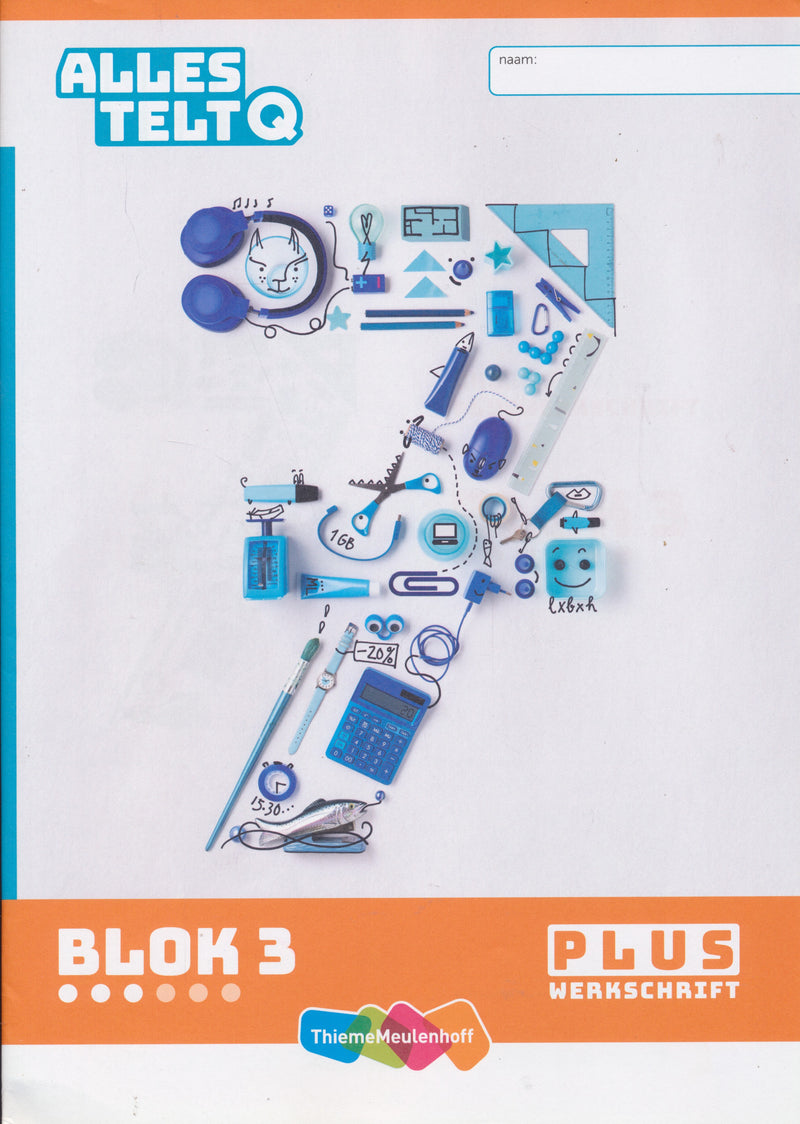 Alles Telt Q Werkschrift Plus blok 3 groep 7 (per stuk)
