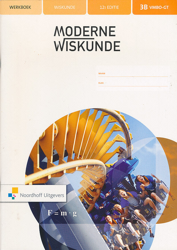 Moderne Wiskunde 12e editie Werkboek 3B VMBO-GT
